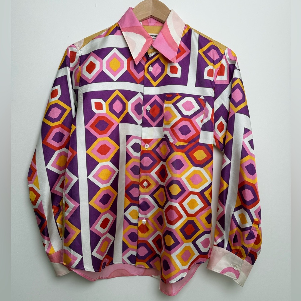 Junya Wantanabe abstract shirt.